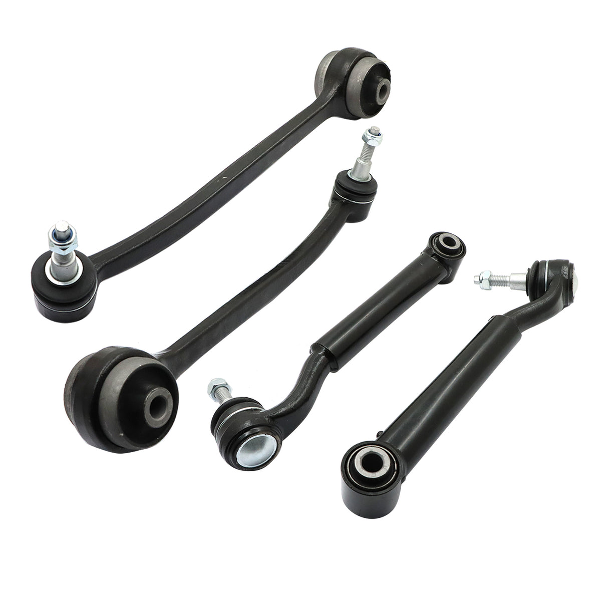 4Pc For Ford Mustang 15-22 Front Lower Rearward Forward Control Arms Ball Joint