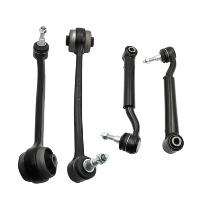 4Pc For Ford Mustang 15-22 Front Lower Rearward Forward Control Arms Ball Joint