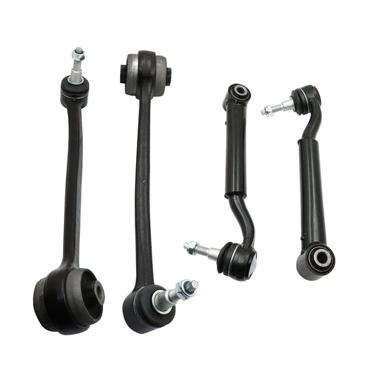 4Pc For Ford Mustang 15-22 Front Lower Rearward Forward Control Arms Ball Joint