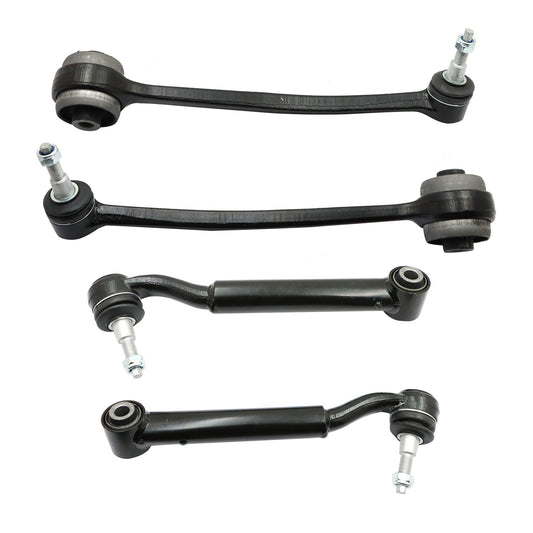 4Pc For Ford Mustang 15-22 Front Lower Rearward Forward Control Arms Ball Joint