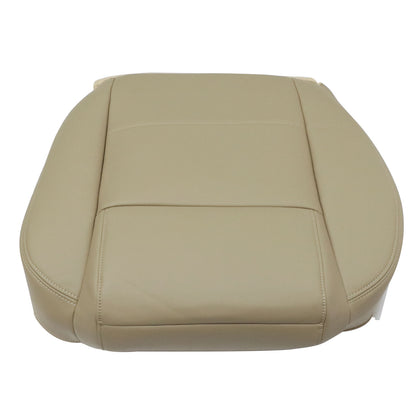 For 2005 to 2009 Ford Mustang V6 - Passenger Side Bottom Leather Seat Cover Tan