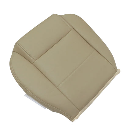 For 2005 to 2009 Ford Mustang V6 - Passenger Side Bottom Leather Seat Cover Tan