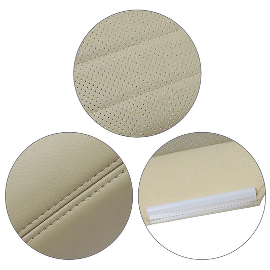 Passenger Bottom Perf Leather Seat Cover Tan For 2008 2009 Ford Mustang GT V8