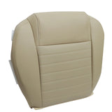 Passenger Bottom Perf Leather Seat Cover Tan For 2008 2009 Ford Mustang GT V8