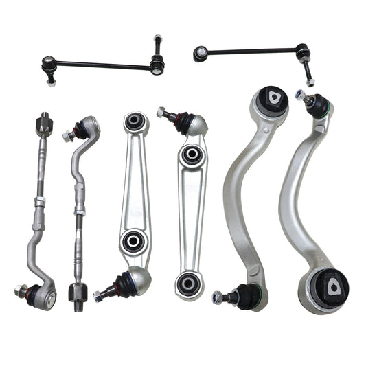 8PC For BMW E70 X5 E71 X6 Front Lower Control Arm & Ball Joint Sway Bar End Link