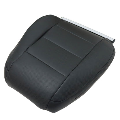 For 2006-2010 VW Jetta Passenger Side Top Replacement Leather Seat Cover Black