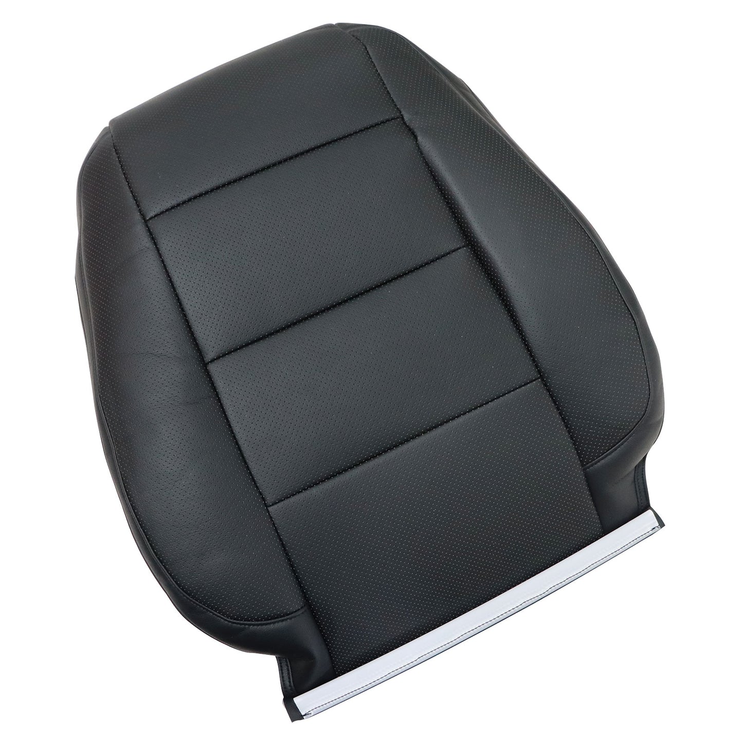 For 2006-2010 VW Jetta Passenger Side Top Replacement Leather Seat Cover Black