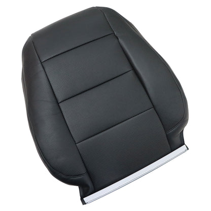 For 2006-2010 VW Jetta Passenger Side Top Replacement Leather Seat Cover Black