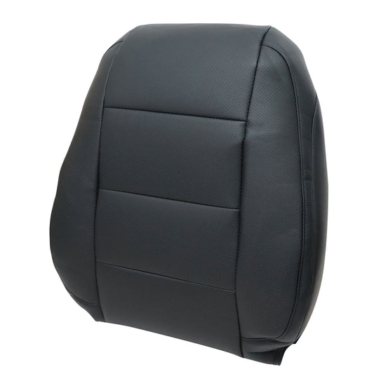 For 2006-2010 VW Jetta Passenger Side Top Replacement Leather Seat Cover Black