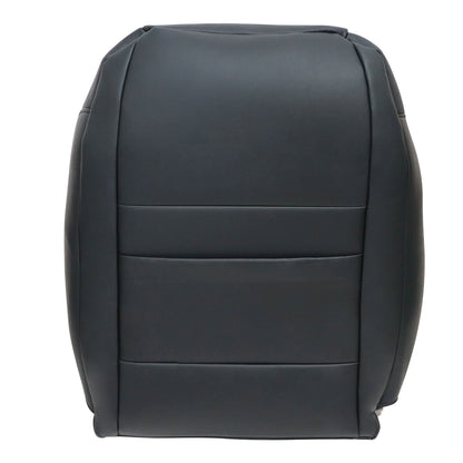 For 2006-2010 VW Jetta Passenger Side Top Replacement Leather Seat Cover Black
