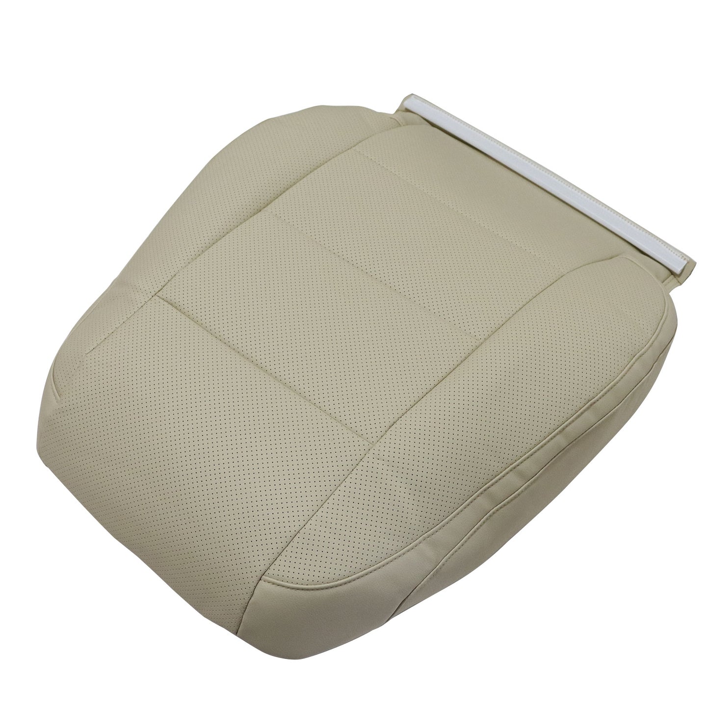 Passenger Top Perforated Leather Seat Cover Tan Fit For 2006 2007 2008 VW Jetta