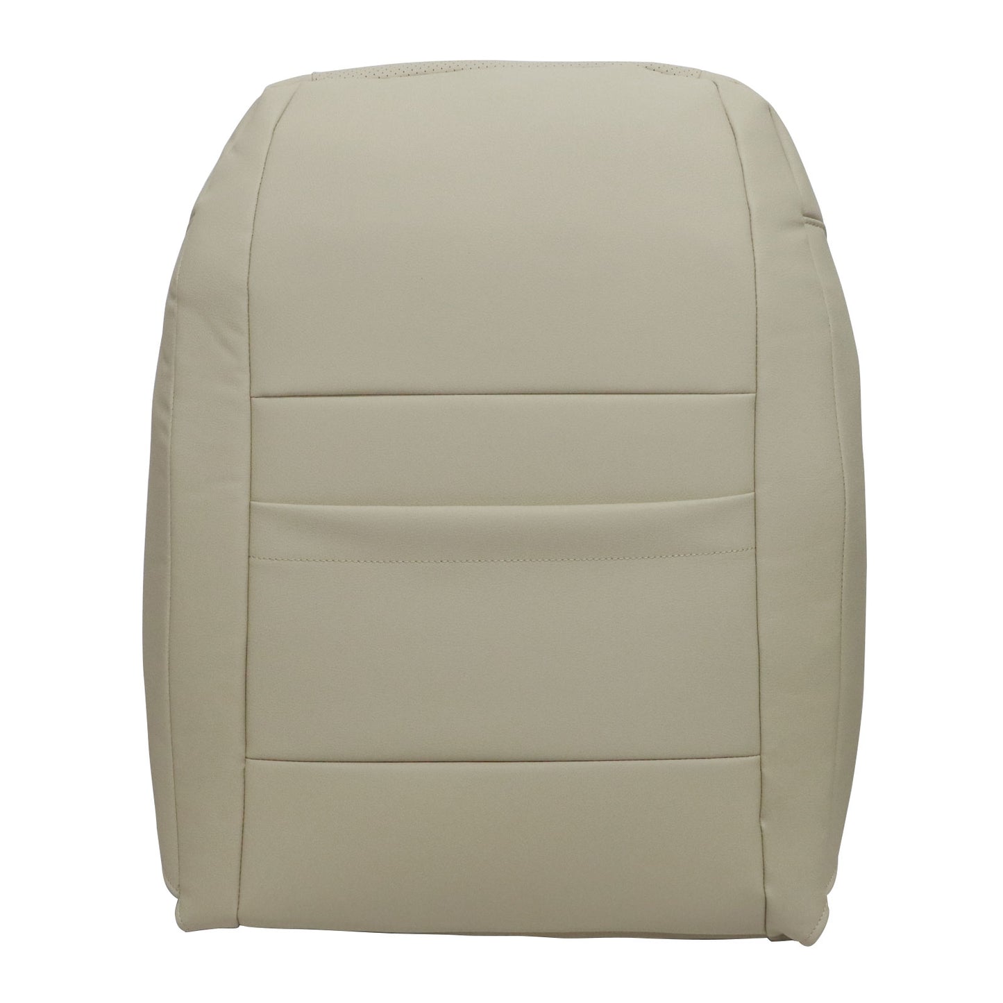 Passenger Top Perforated Leather Seat Cover Tan Fit For 2006 2007 2008 VW Jetta