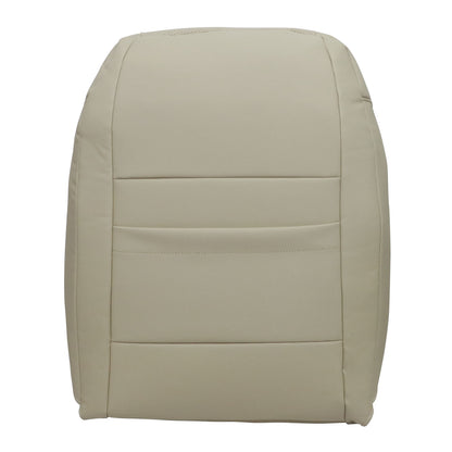 Passenger Top Perforated Leather Seat Cover Tan Fit For 2006 2007 2008 VW Jetta