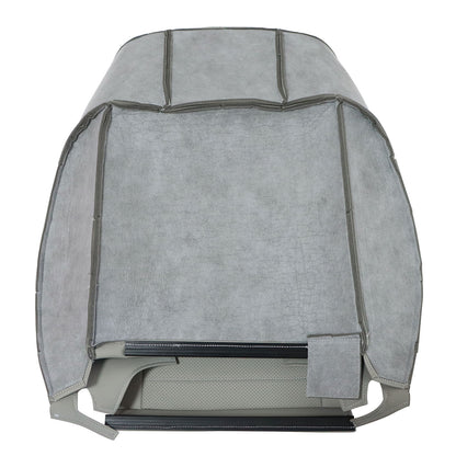 Front Driver Side Top Leather Seat Cover Gray For 2005 2006 2007 Ford Mustang GT