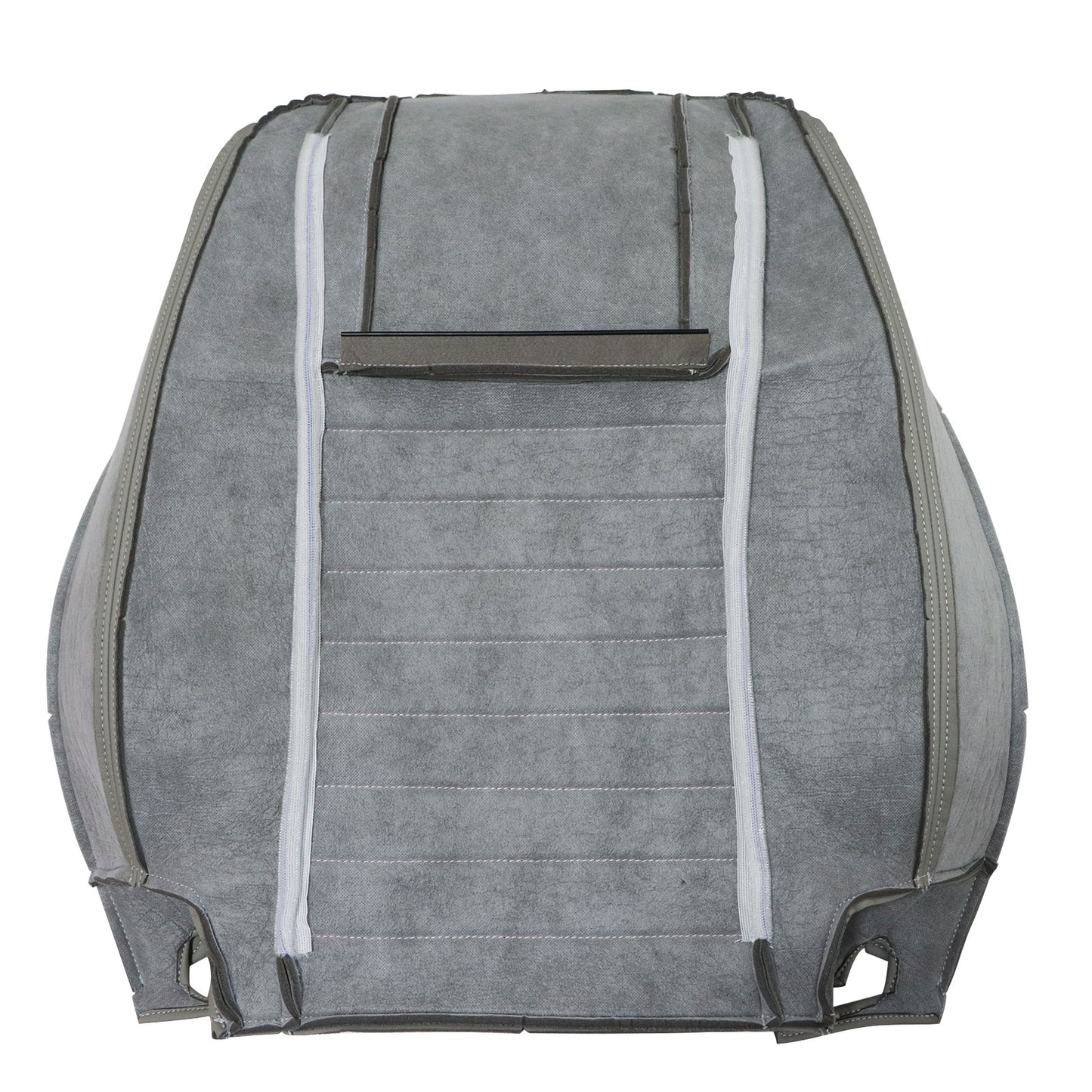 Front Driver Side Top Leather Seat Cover Gray For 2005 2006 2007 Ford Mustang GT