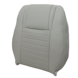 Front Driver Side Top Leather Seat Cover Gray For 2005 2006 2007 Ford Mustang GT