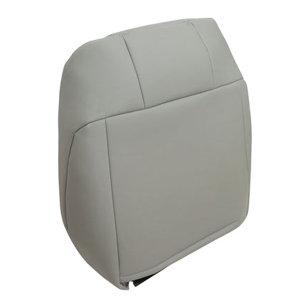 Front Driver Side Top Leather Seat Cover Gray For 2005 2006 2007 Ford Mustang GT