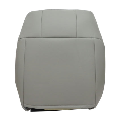 Front Driver Side Top Leather Seat Cover Gray For 2005 2006 2007 Ford Mustang GT