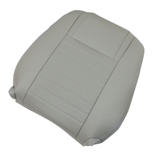 For 2005-2009 Ford Mustang GT Passenger Top Replacement Leather Seat Cover Gray