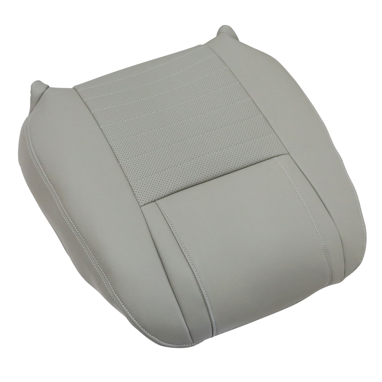 For 2005-2009 Ford Mustang GT Passenger Top Replacement Leather Seat Cover Gray