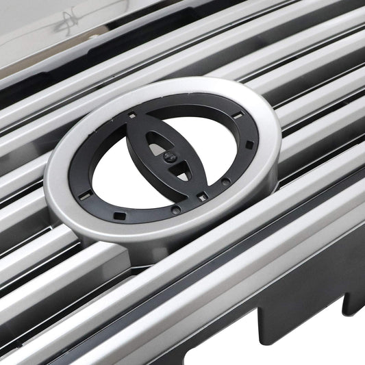 Front Bumper Chrome / Silver Upper Grille For Toyota Tundra 2014 15-2017 Plastic