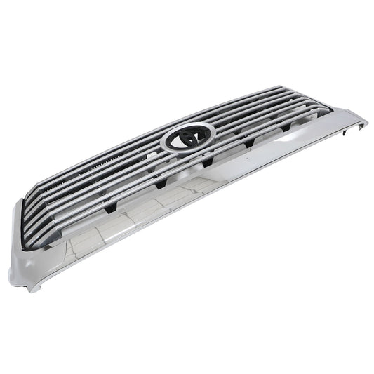 Front Bumper Chrome / Silver Upper Grille For Toyota Tundra 2014 15-2017 Plastic