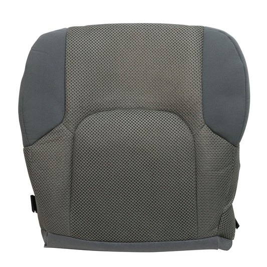 For 2005-2019 Nissan Frontier- S, SV,Passenger Bottom Cloth Seat Cover Gray / W