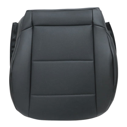 Fit For 2005 2006 2007 Mercedes Benz C230 Driver Bottom Leather Seat Cover Black