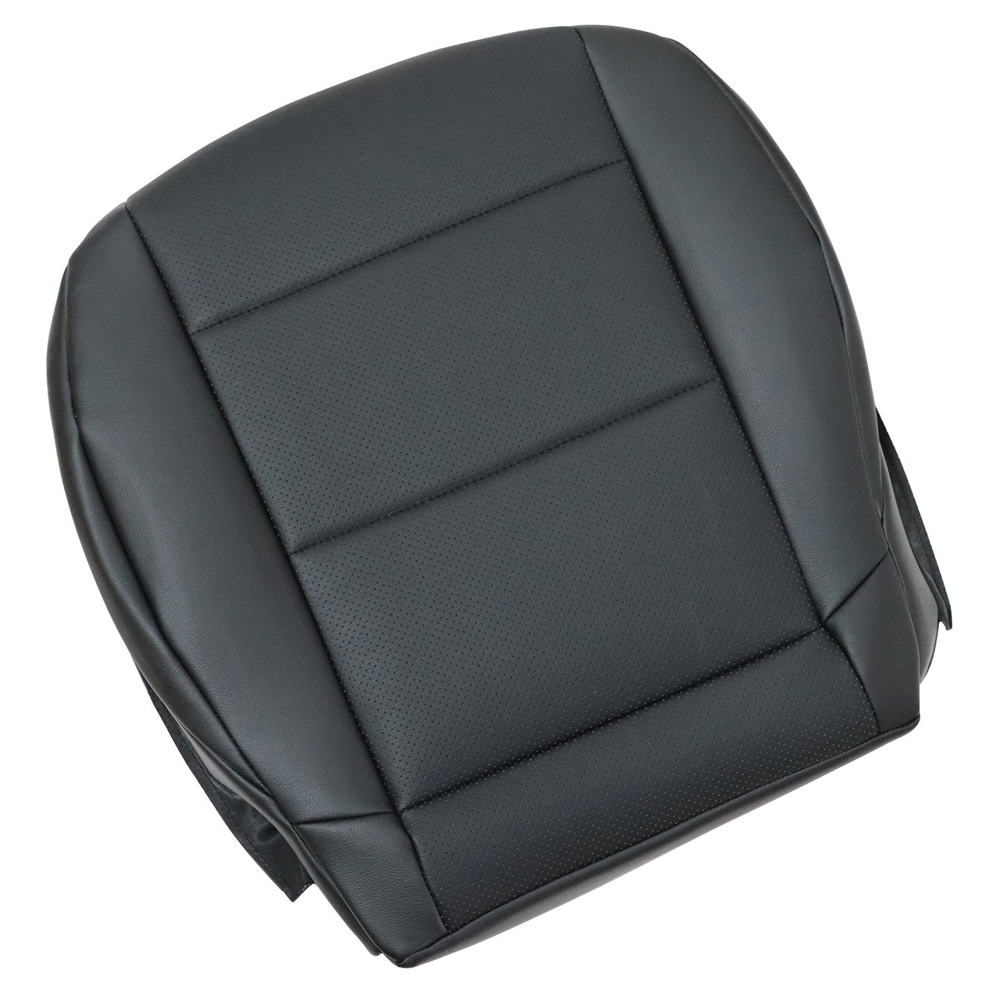 Fit For 2005 2006 2007 Mercedes Benz C230 Driver Bottom Leather Seat Cover Black
