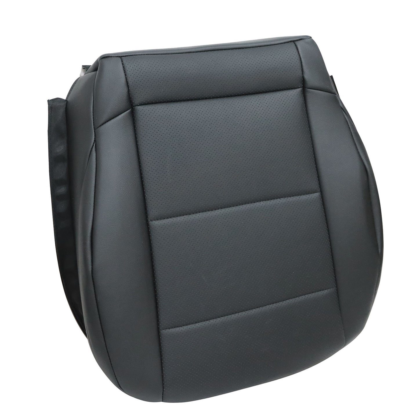 Fit For 2005 2006 2007 Mercedes Benz C230 Driver Bottom Leather Seat Cover Black