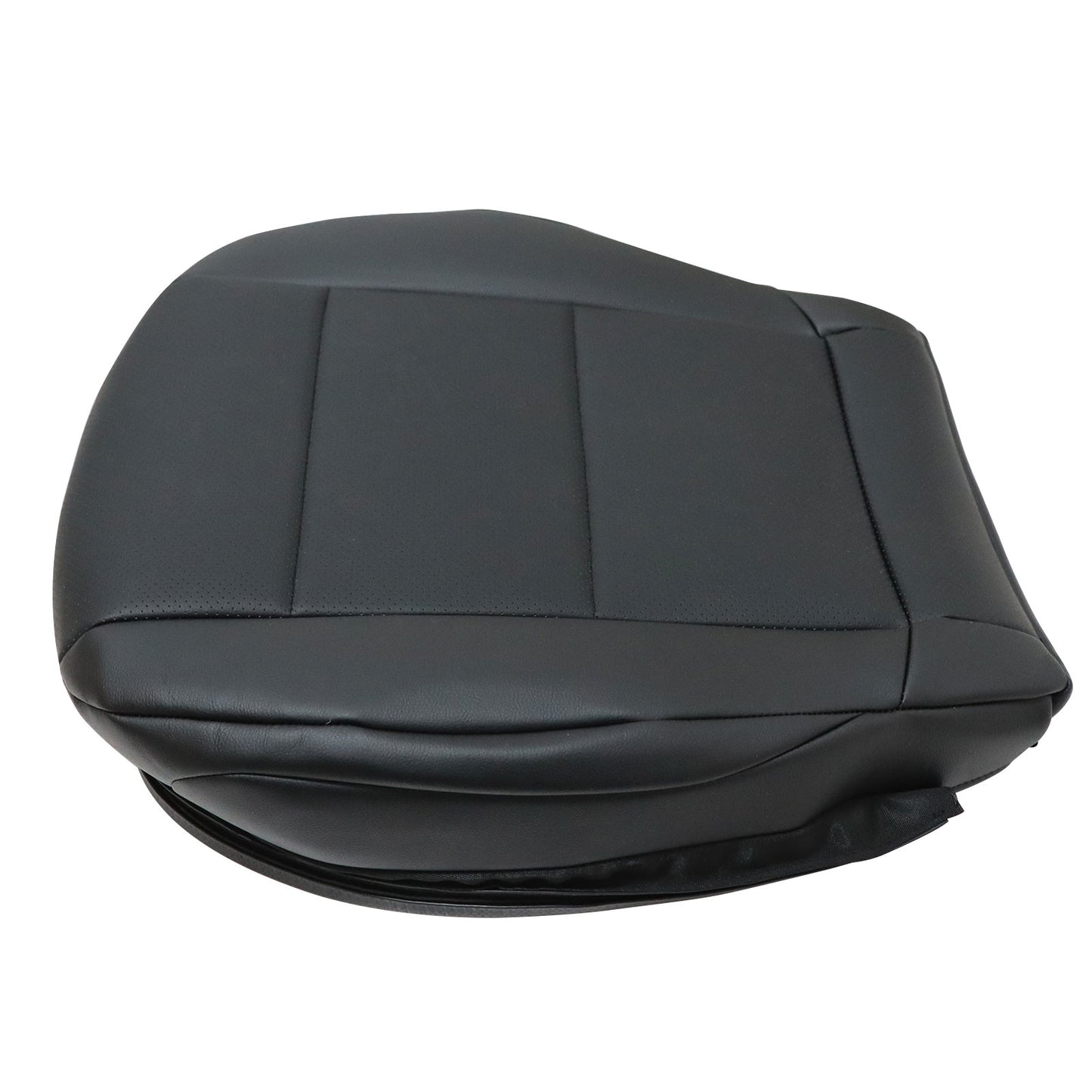 Fit For 2005 2006 2007 Mercedes Benz C230 Driver Bottom Leather Seat Cover Black