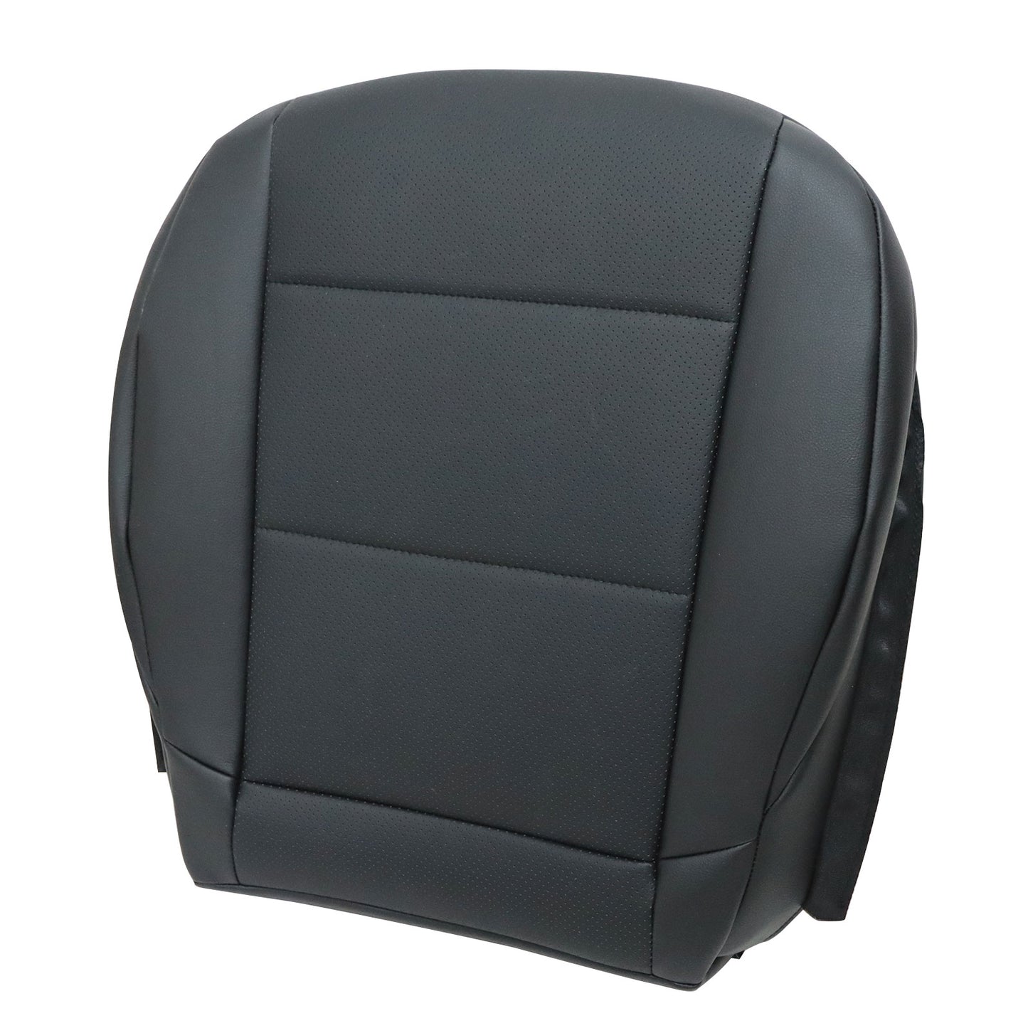 Fit For 2005 2006 2007 Mercedes Benz C230 Driver Bottom Leather Seat Cover Black