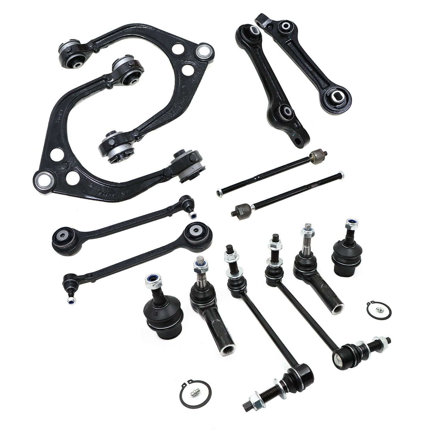 16Pcs Suspension Control Arm Tie Rod Fit Dodge Challenger Charger 2011-2019