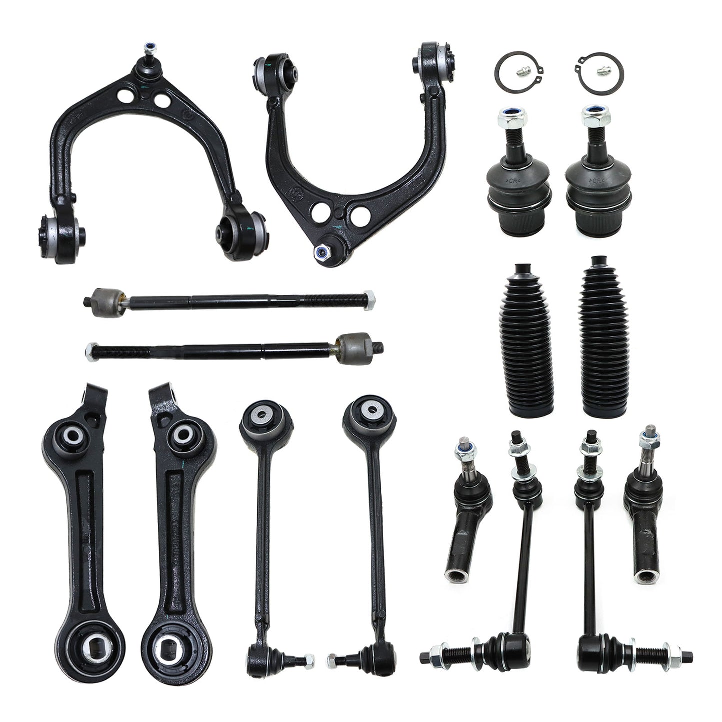 16Pcs Suspension Control Arm Tie Rod Fit Dodge Challenger Charger 2011-2019