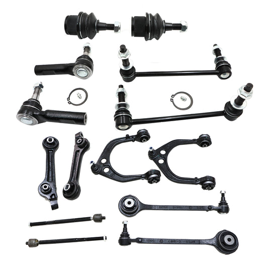 16Pcs Suspension Control Arm Tie Rod Fit Dodge Challenger Charger 2011-2019