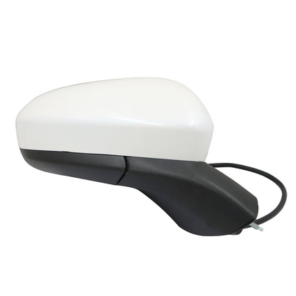 For Ford Fusion 2016-2022 White Right Passenger Side Mirror 3Pin Manual Fold