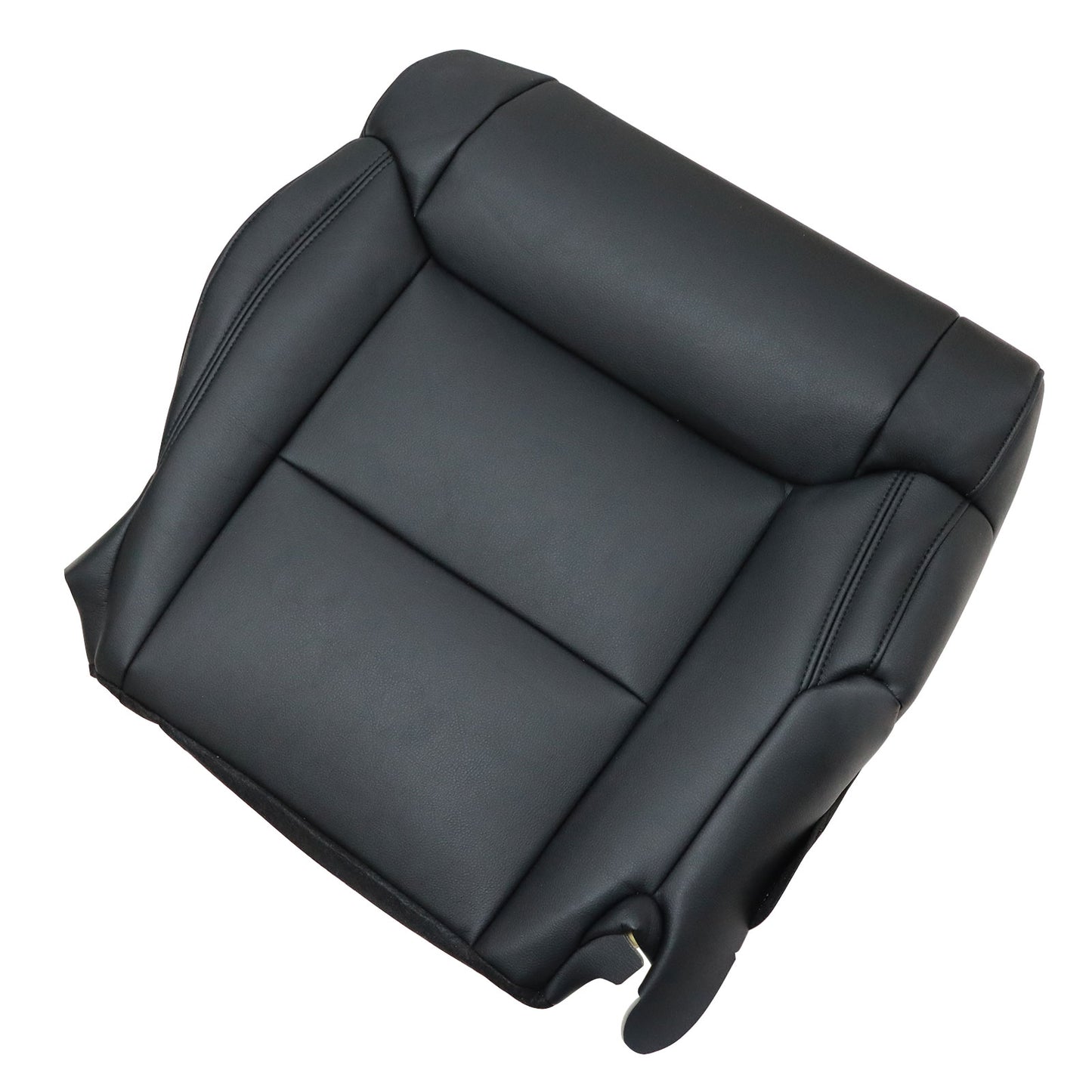 For 2014-2020 Toyota Tundra Limited Front Driver Bottom Leather Seat Cover Black