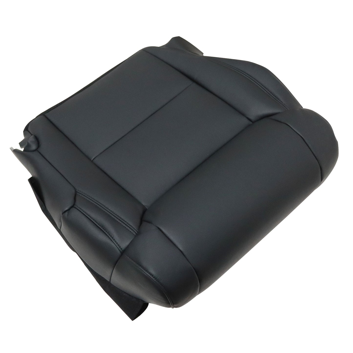 For 2014-2020 Toyota Tundra Limited Front Driver Bottom Leather Seat Cover Black