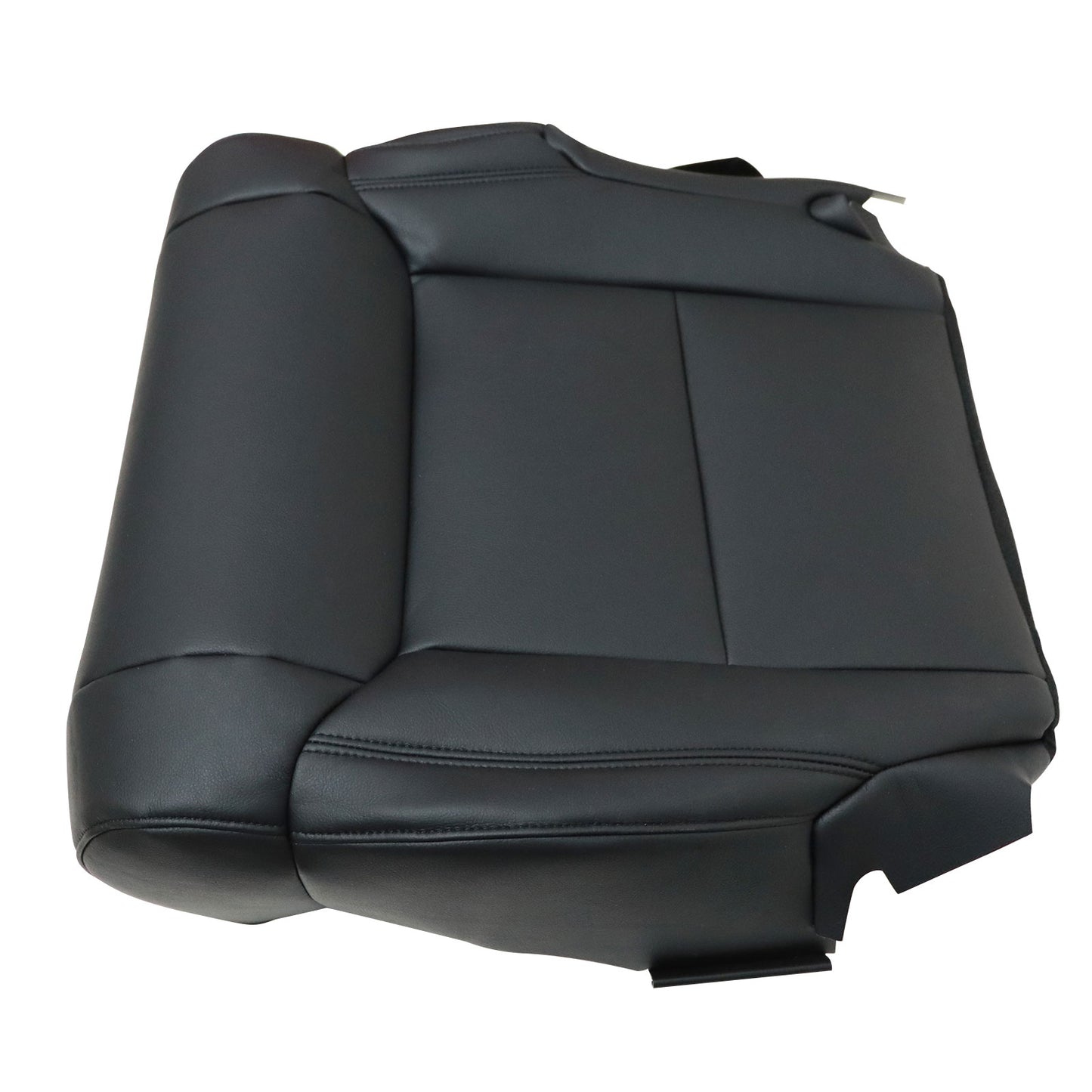 For 2014-2020 Toyota Tundra Limited Front Driver Bottom Leather Seat Cover Black