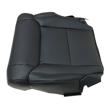 For 2014-2020 Toyota Tundra Limited Front Driver Bottom Leather Seat Cover Black