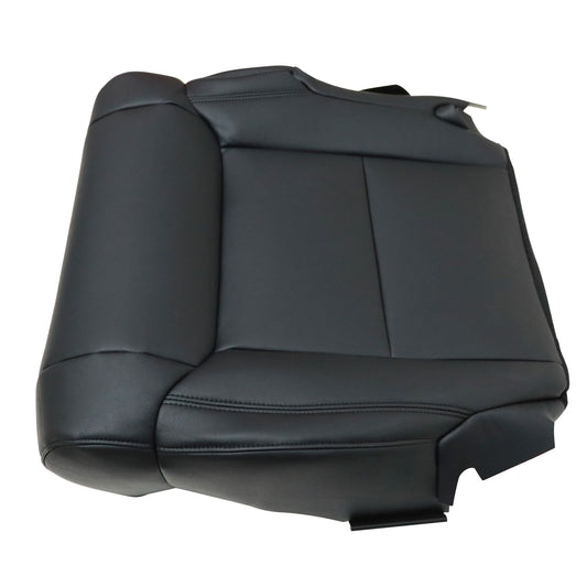 For 2014-2020 Toyota Tundra Limited Front Driver Bottom Leather Seat Cover Black