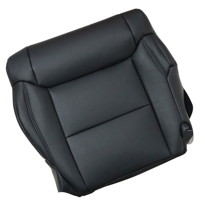 For 2014-2020 Toyota Tundra Limited Front Driver Bottom Leather Seat Cover Black