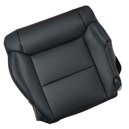 For 2014-2020 Toyota Tundra Limited Front Driver Bottom Leather Seat Cover Black