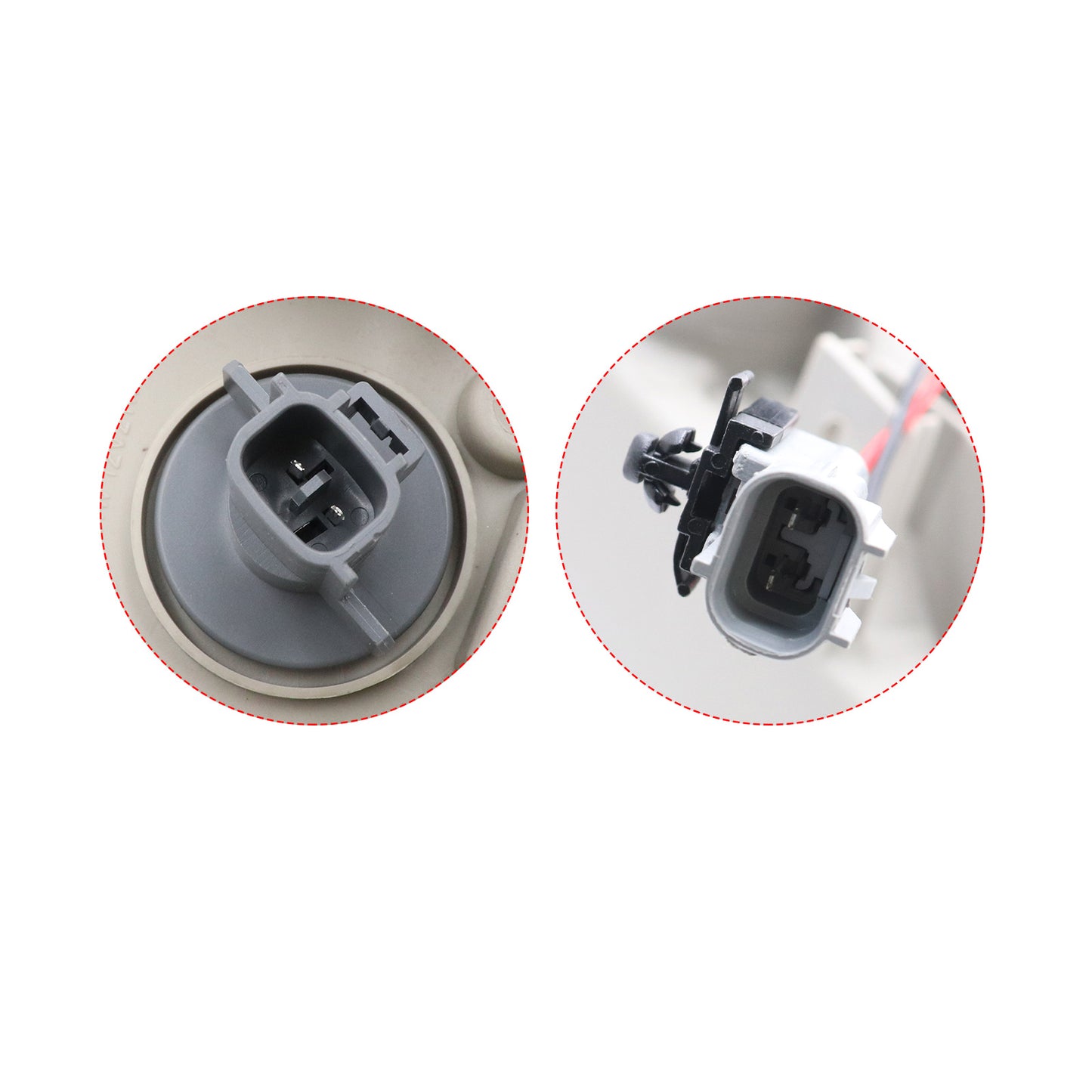 Front Bumper Fog Lights +Blubs For Lexus LX470 1998-2007 Left+Right Replacement