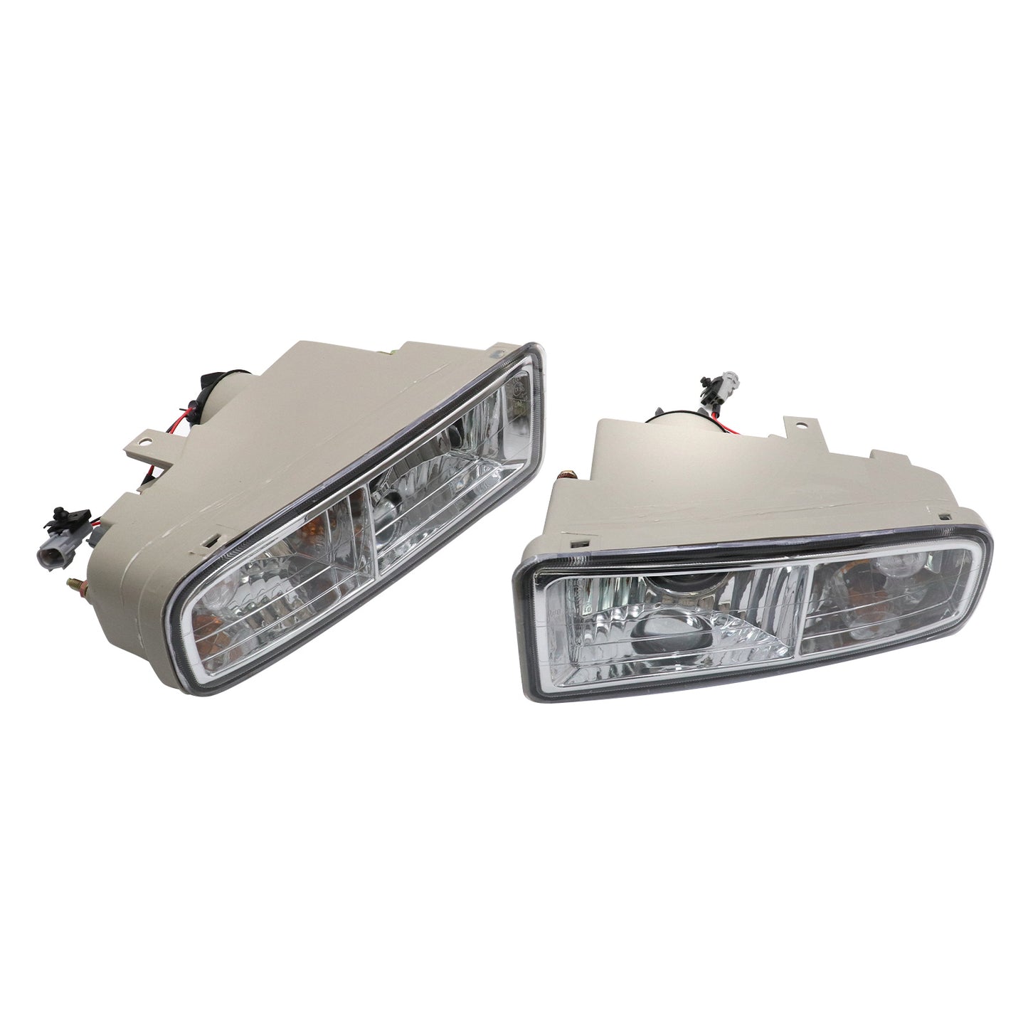 Front Bumper Fog Lights +Blubs For Lexus LX470 1998-2007 Left+Right Replacement