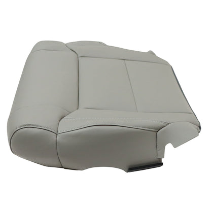 For 2014-2020 Toyota Tundra Driver Bottom Leather Seat Cover Gray # LA13 / LB13