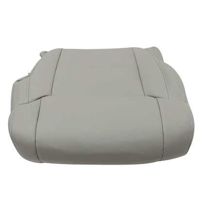 For 2014-2020 Toyota Tundra Driver Bottom Leather Seat Cover Gray # LA13 / LB13