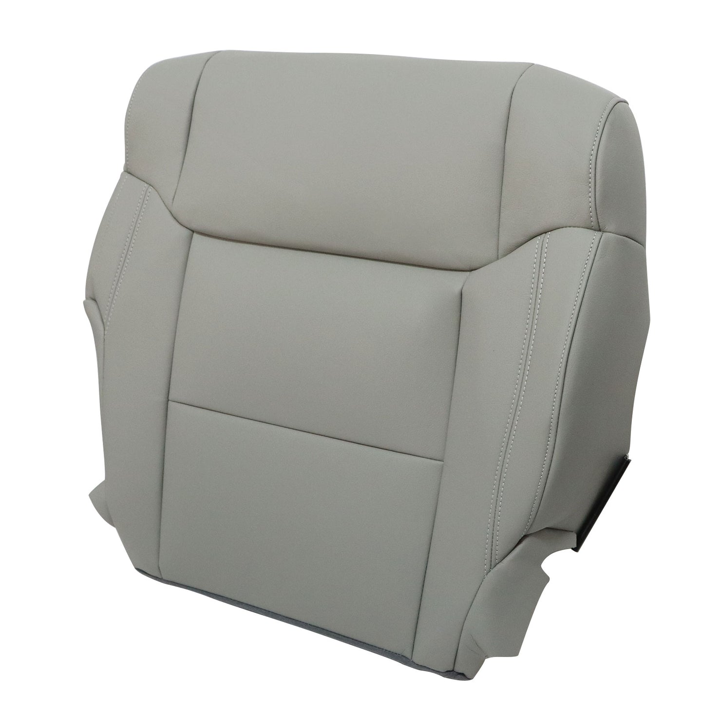 Front Passenger Side Bottom Leather Seat Cover Gray For 2017 2018 Toyota Tundra