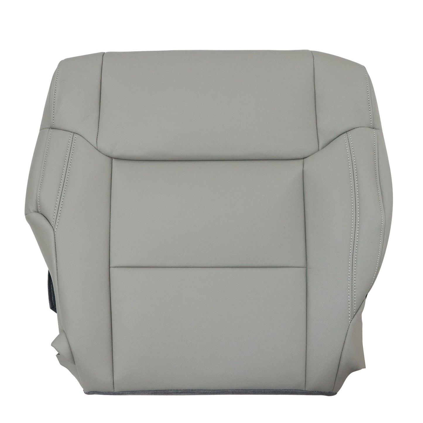 Front Passenger Side Bottom Leather Seat Cover Gray For 2017 2018 Toyota Tundra