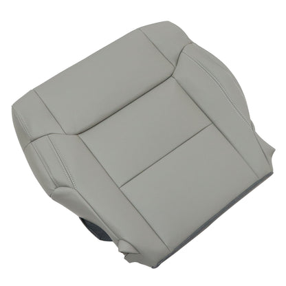 Front Passenger Side Bottom Leather Seat Cover Gray For 2017 2018 Toyota Tundra